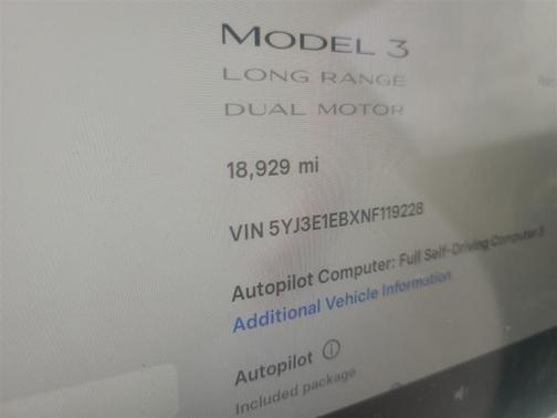 2022 Tesla Model 3 Long Range