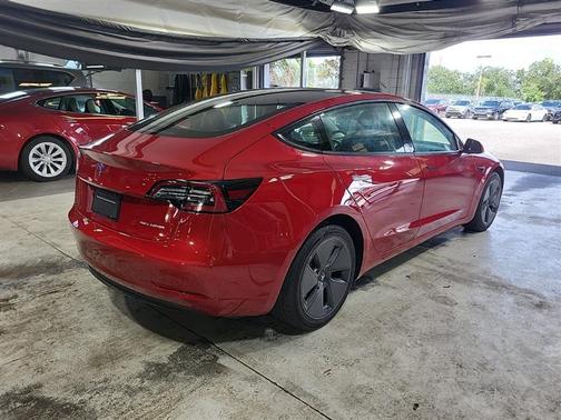 Red Multi-Coat 2022 Tesla Model 3 Long Range