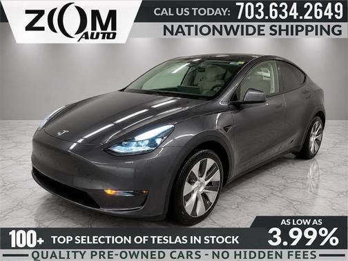 Stealth Grey 2024 Tesla Model Y Long Range Dual Motor All-Wheel Drive
