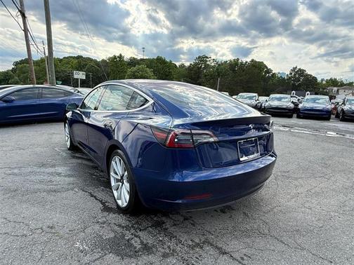 Deep Blue Metallic 2018 Tesla Model 3 Long Range