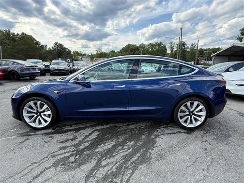 Deep Blue Metallic 2018 Tesla Model 3 Long Range