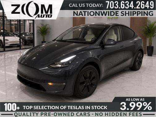 Stealth Grey 2024 Tesla Model Y Long Range Dual Motor All-Wheel Drive