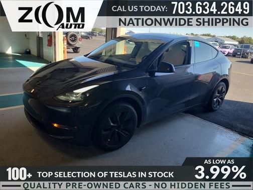 Stealth Grey 2024 Tesla Model Y Long Range Dual Motor All-Wheel Drive