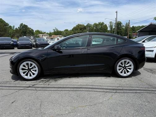 Solid Black 2022 Tesla Model 3 Long Range