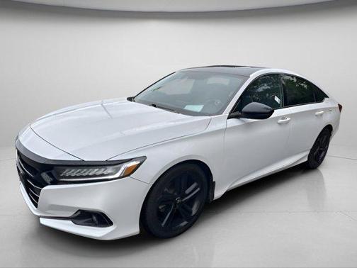 Platinum White Pearl 2022 Honda Accord Sport 1.5T