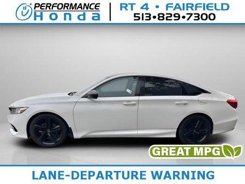 Platinum White Pearl 2022 Honda Accord Sport 1.5T