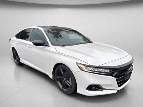 Platinum White Pearl 2022 Honda Accord Sport 1.5T