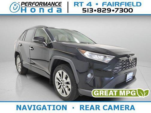 Midnight Black Metallic 2019 Toyota RAV4 Limited