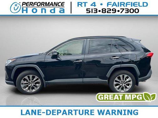 Midnight Black Metallic 2019 Toyota RAV4 Limited