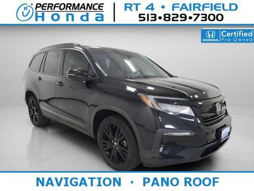 Crystal Black Pearl 2020 Honda Pilot AWD Black Edition
