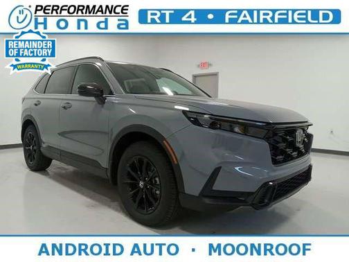 Gray 2024 Honda CR-V Hybrid Sport AWD