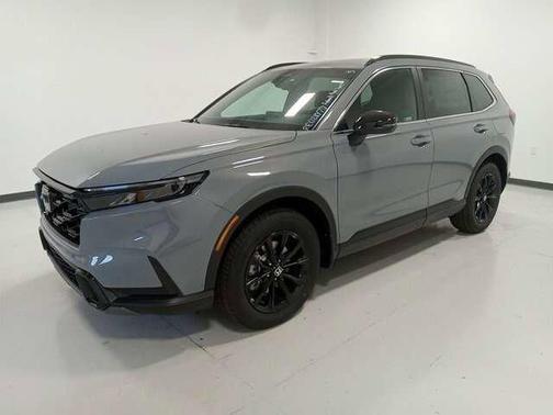 Gray 2024 Honda CR-V Hybrid Sport AWD