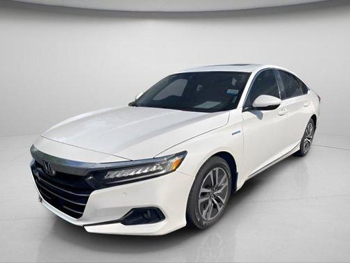 Platinum White Pearl 2022 Honda Accord Hybrid EX-L
