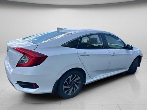 White Orchid Pearl 2017 Honda Civic EX