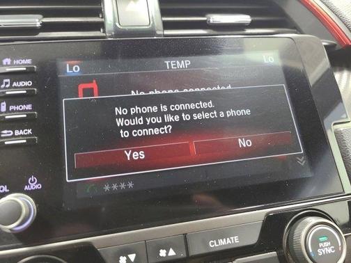 Crystal Black Pearl 2020 Honda Civic Si Base
