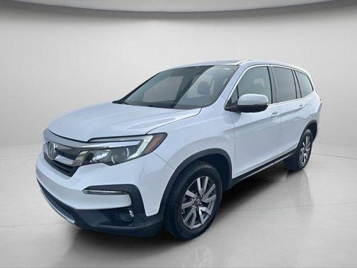 Platinum White Pearl 2020 Honda Pilot AWD EX