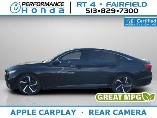 Crystal Black Pearl 2019 Honda Accord Sport