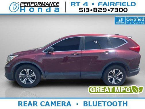 Molten Lava Pearl 2018 Honda CR-V LX