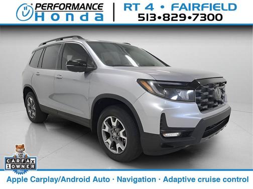 Lunar Silver Metallic 2023 Honda Passport AWD TrailSport