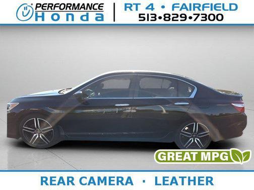 Crystal Black Pearl 2016 Honda Accord Sport
