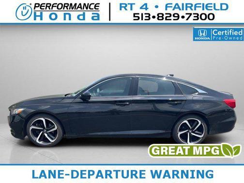 Crystal Black Pearl 2019 Honda Accord Sport