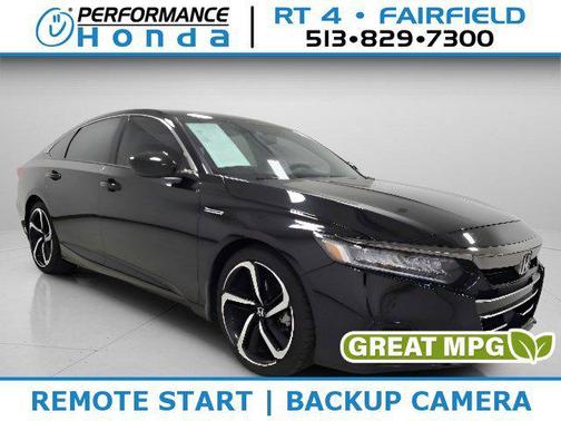 Crystal Black Pearl 2022 Honda Accord Hybrid Sport