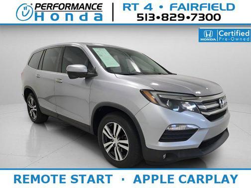 Lunar Silver Metallic 2017 Honda Pilot EX-L