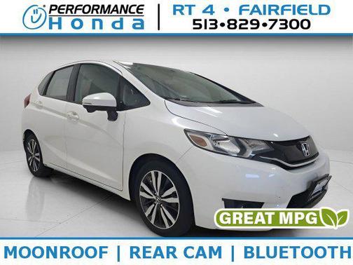 White Orchid Pearl 2016 Honda Fit EX-L