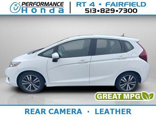 White Orchid Pearl 2016 Honda Fit EX-L