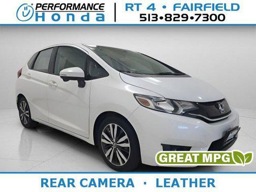 White Orchid Pearl 2016 Honda Fit EX-L