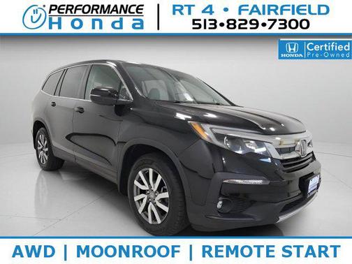 Crystal Black Pearl 2019 Honda Pilot EX-L