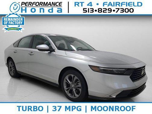 Solar Silver Metallic 2024 Honda Accord EX