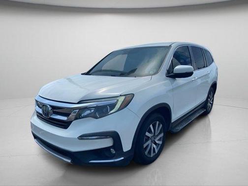 White Diamond Pearl 2019 Honda Pilot EX-L