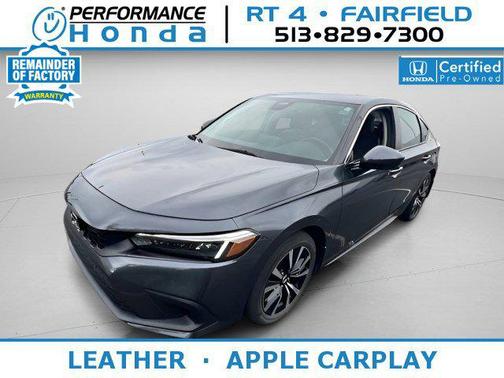 Meteorite Gray Metallic 2024 Honda Civic EX-L