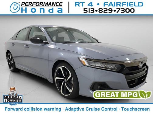 Sonic Gray Pearl 2022 Honda Accord Sport 1.5T