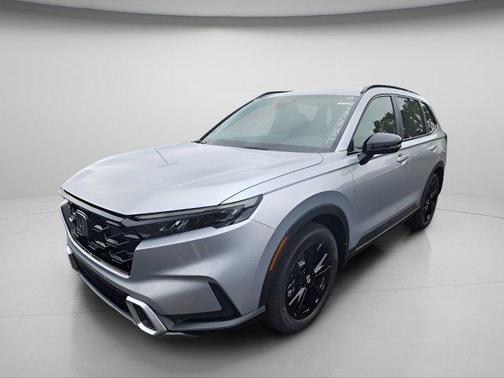 Solar Silver Metallic 2026 Honda CR-V Hybrid Sport Touring AWD