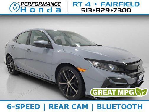 Sonic Gray Pearl 2021 Honda Civic Sport