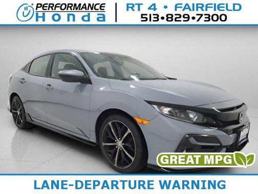 Sonic Gray Pearl 2021 Honda Civic Sport