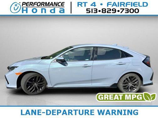 Sonic Gray Pearl 2021 Honda Civic Sport