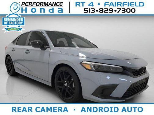 Sonic Gray Pearl 2024 Honda Civic Si Base Sedan