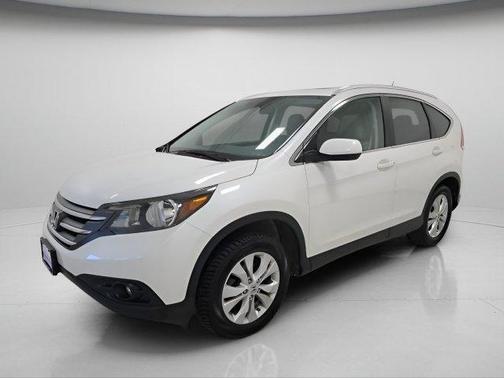 White Diamond Pearl 2013 Honda CR-V EX-L