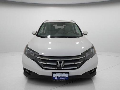 White Diamond Pearl 2013 Honda CR-V EX-L