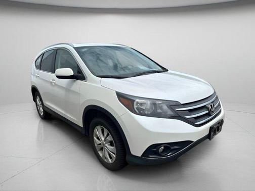 White Diamond Pearl 2013 Honda CR-V EX-L