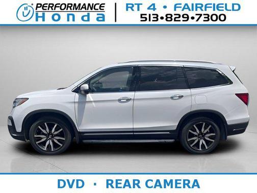 Platinum White Pearl 2021 Honda Pilot Touring 8-Passenger