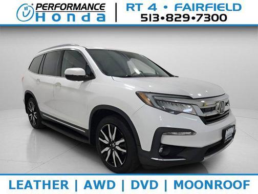 Platinum White Pearl 2021 Honda Pilot Touring 8-Passenger