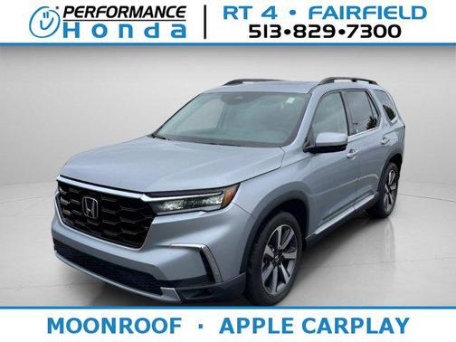 Lunar Silver Metallic 2023 Honda Pilot Touring 8-Passenger