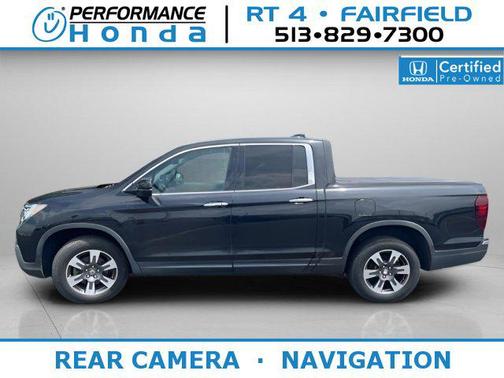 Crystal Black Pearl 2018 Honda Ridgeline RTL-E