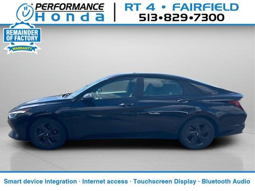 Phantom Black 2022 Hyundai ELANTRA SEL