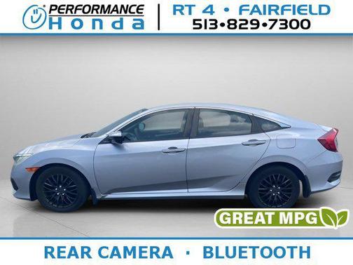 Lunar Silver Metallic 2016 Honda Civic LX