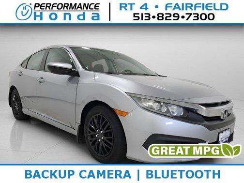 Lunar Silver Metallic 2016 Honda Civic LX